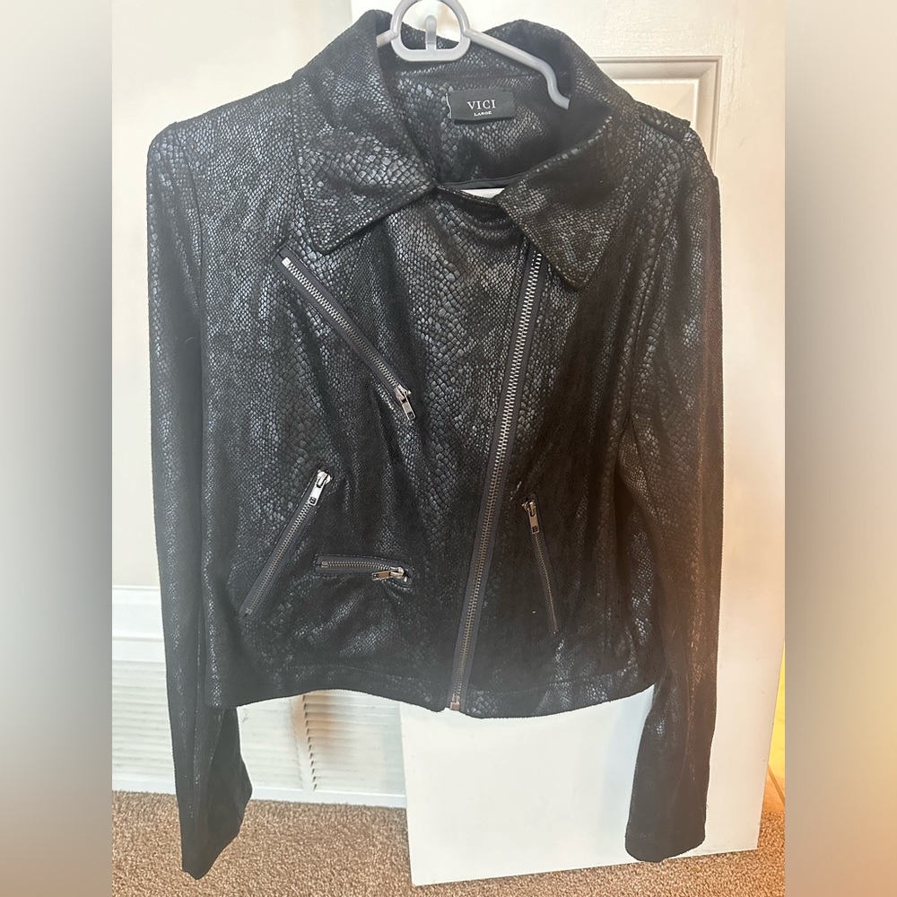Vici Collection- Black Moto Jacket